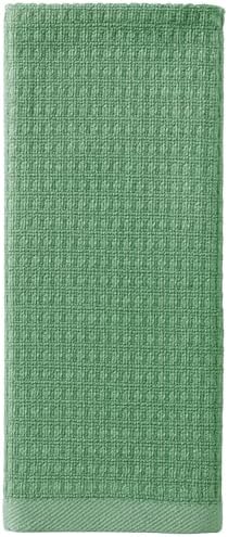 CRAFTSWORTH Cotton Kitchen Towels15 x 26" Solid Sage Kitchen Hand Towels - Image 7
