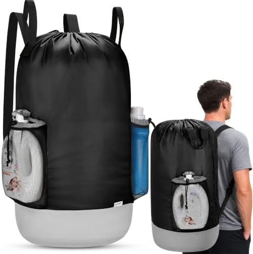 Large Heavy Duty Backpack Laundry Bag by Unknown