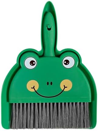 Mini Dustpan and Brush Set, Cartoon Small Broom and Dustpan Cleaning Set Hand by Unknown