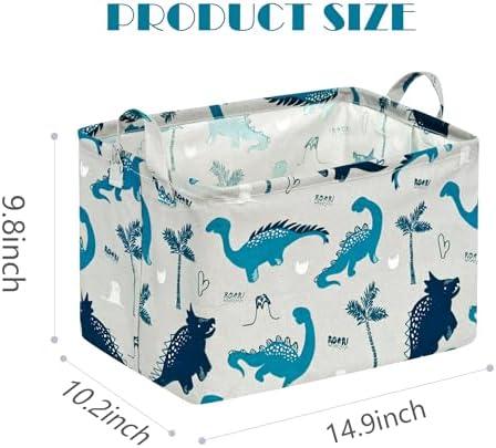 Baby Waterproof Storage Basket Toys Organizer Nursery Bins - Image 7