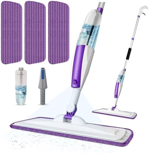 Microfiber Hardwood Floor Spray Mop by PANDAGRIP
