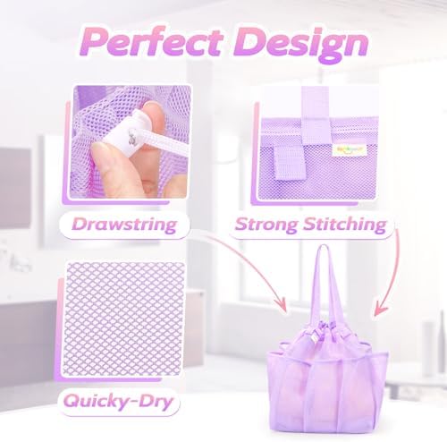 famichan Mesh Shower Caddy Portable - Image 2
