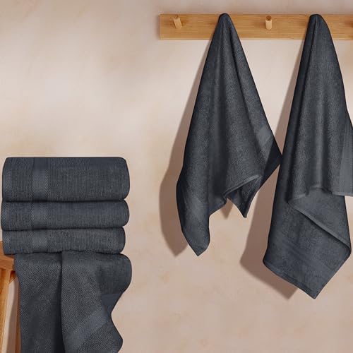 GLAMBURG Ultra Soft 6-Piece Hand Towel Set 16x28-100% Ringspun Cotton - Image 3
