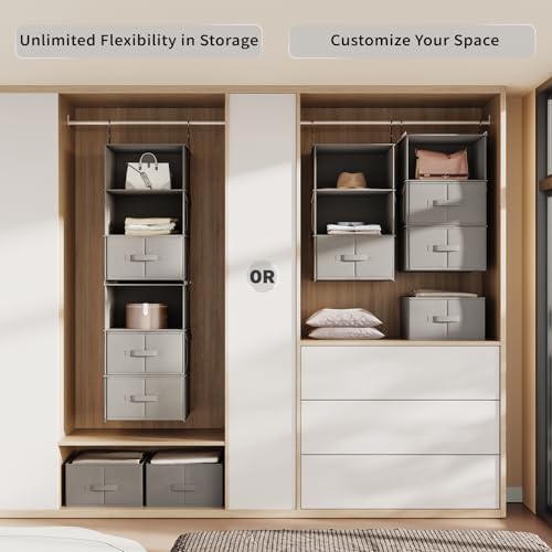 6-Shelf Hanging Closet Organizer - Image 4