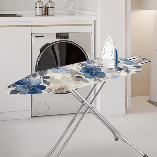 Blue Flower Ironing Board Cover - Image 2