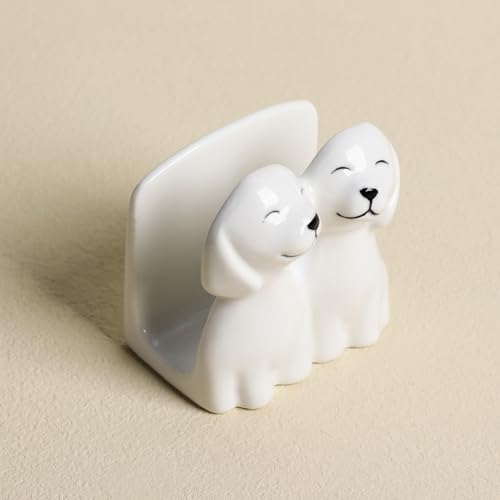 Ceramic Couple Dogs Sponge Holder - Image 4