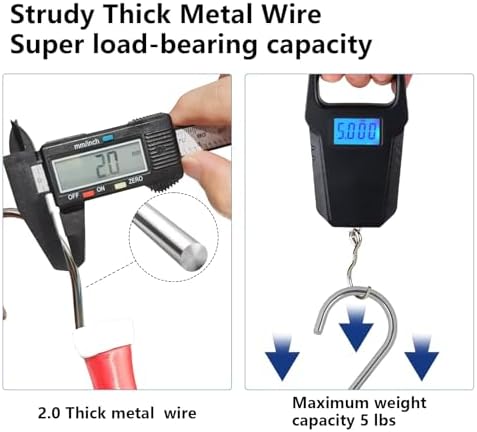 Christmas Home Decorative Shower Curtain Hooks – Set of 12 Rust-Resistant - Image 6