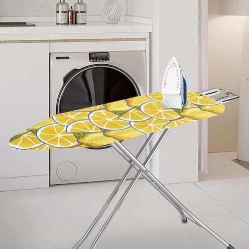 Lemon Ironing Board Covers for Full Size, Extra Long and Wide Large Ironing - Image 2