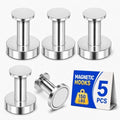 Grtard 5 PCS Strong Magnet Hooks Heavy Duty, 150 lb Magnetic Hooks by Grtard