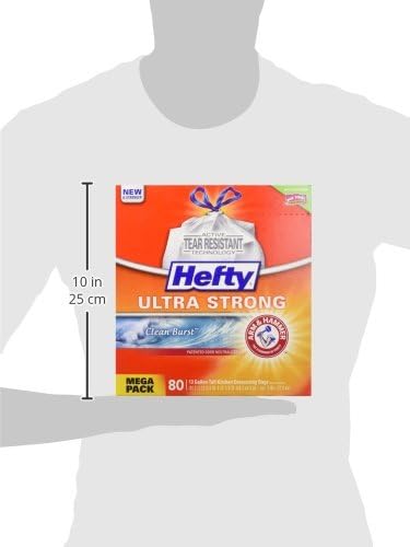 Hefty Ultra Strong 13 Gallon Trash Bags, Tall Kitchen Trash Bags 13 Gallon Size - Image 10