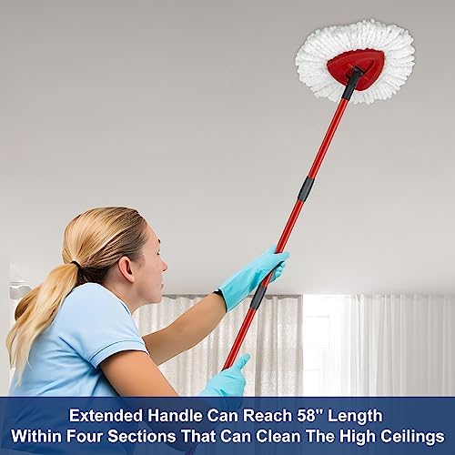 Mop Replace Heads Mop Handle and Base Replacement - Image 6