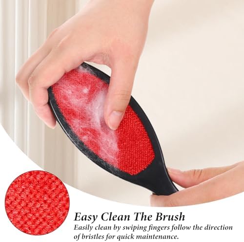 2 Pack Double-Sided Lint Brushes Reusable Lint Remover Brushes - Image 6