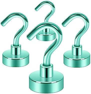 Neosmuk Magnetic Hooks for Cruise Cabins, 30lb Heavy Duty, 4 Pack by Neosmuk