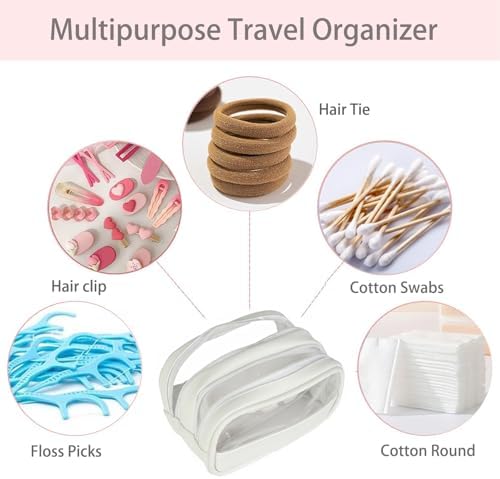 Portable Cotton Round Swab Organizer Case, 2 in 1 Travel Cotton Pad Qtip Holder - Image 6