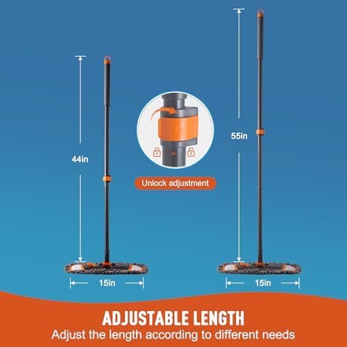 CLEANHOME Mops for Floor Cleaning for Hardwood, Tile Floor Mopping - Image 4