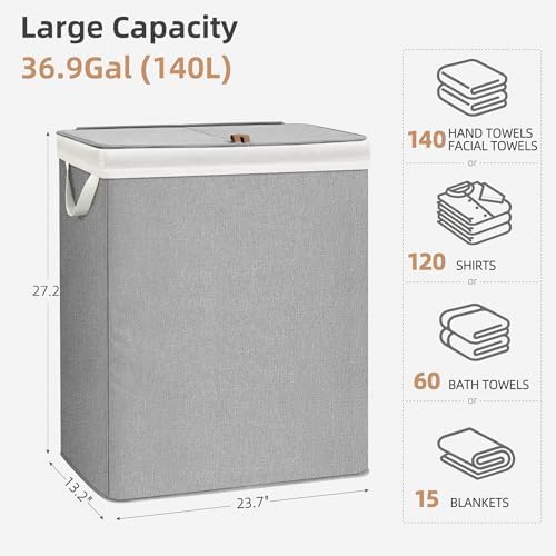 STORAGE MANIAC Double Laundry Hamper - Image 3