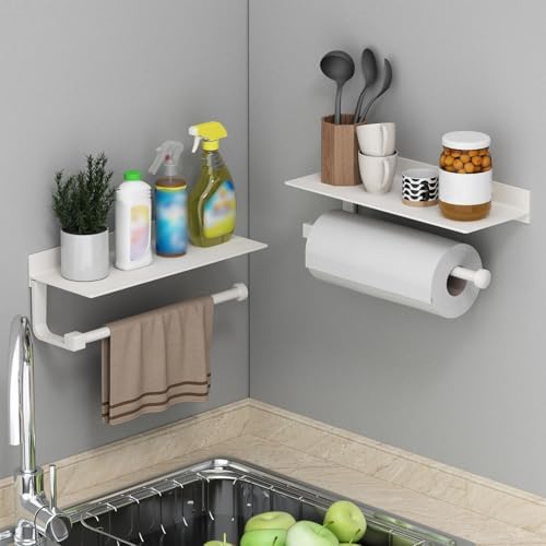 Danpoo White Paper Towel Holder - Image 4