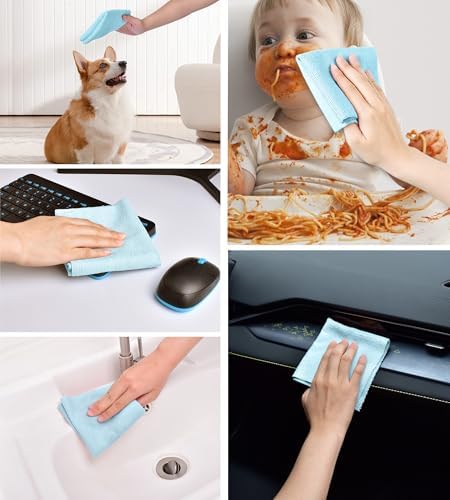 KitchLife Microfiber Cleaning Cloth Roll - Image 6
