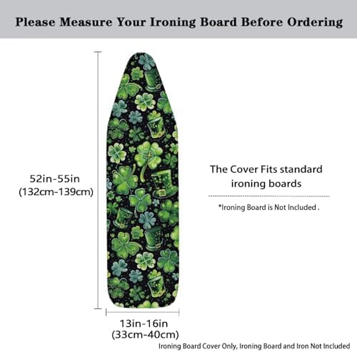 St. Patrick's Day Stretch Ironing Board Cover - Image 5