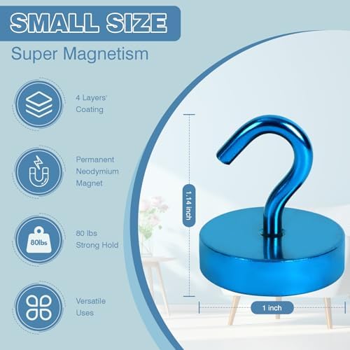 Neosmuk Magnetic Hooks Steel Tube Design - Image 5
