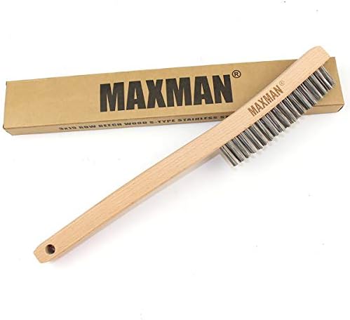 MAXMAN Wire Brush, Heavy Duty Rust Remover - Image 2