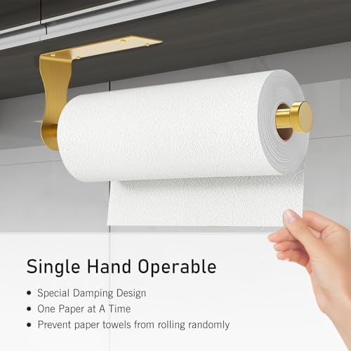 SetSail Paper Towel Holder, 2 Packs Single Hand Operable Paper Towel Holder - Image 3