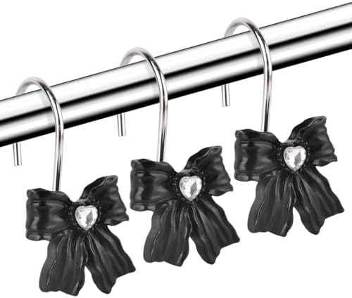 12PCS Shower Curtain Hooks Rings - Image 6