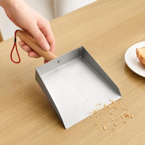 Mini Stainless Steel Dustpan - Image 6