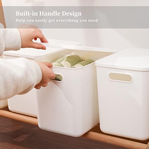 Yishyfier Plastic Storage Baskets Bins Boxes - Image 2