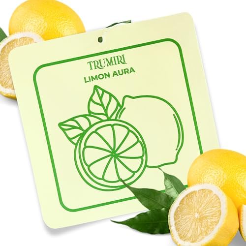 Limon Aura - Scented Sachets for Drawer and Closet Freshener - Home Fragrance by TRUMIRI