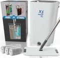 X3 Mop XL, Separates Dirty and Clean Water, 3-Chamber Design, Flat Mop and by TopTierProductsLLC