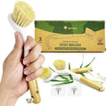 AIRNEX Bamboo Dish Brush Set of 2 by Airnex