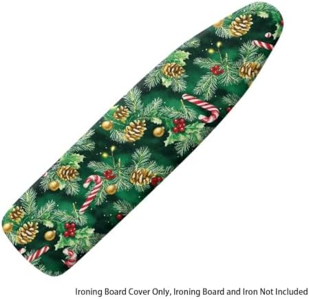 Flashideas Green Christmas Tree Ironing Board Cover and Pad 15x54 Inch Standard - Image 6