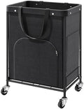 170L Large Laundry Basket with Wheels, Rolling Laundry Hamper Easy Access by Unknown