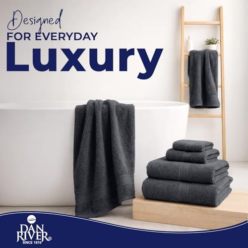 DAN RIVER 8 Piece Luxury Bath Towels - Image 4