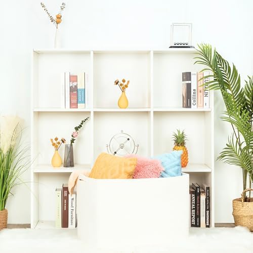 MINTWOOD Design 112L Extra Large Blanket Basket Holder Living Room, Dog Toy - Image 5