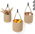 Dahey 3 Pcs Woven Hanging Wall Baskets by Dahey
