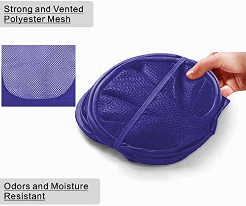 BATTOO Deluxe Strong Mesh Pop up Laundry Hamper Basket - Image 3