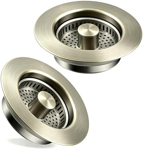 Kitchen Sink Drain Strainer and Stopper by TGOSOMT%C2%AE
