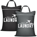 2 Pcs Large Travel Laundry Bags by Fiodrimy