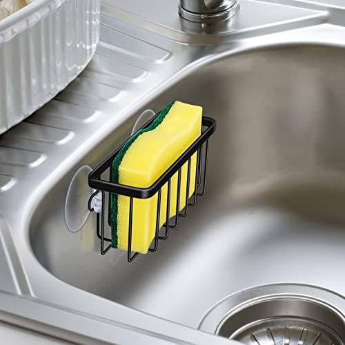 HLOOL Kitchen Sink Sponge Holder, Kitchen Sink Caddy, Sponge Holder - Image 5