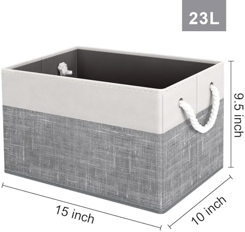 Fab totes Storage Bins Foldable Storage Baskets - Image 3