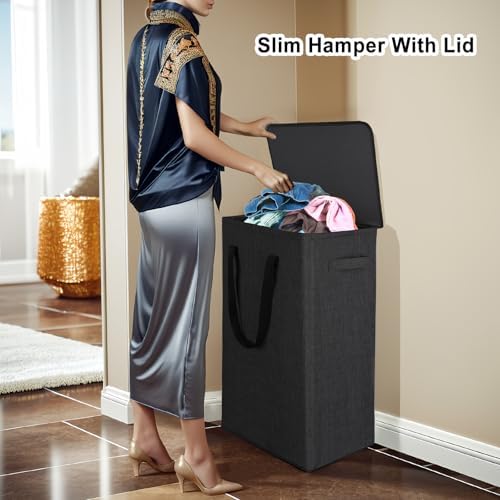 Odonata 75L Slim Laundry Hamper - Image 5
