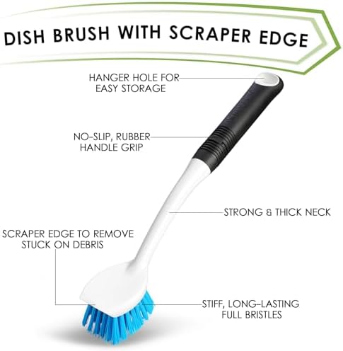 MOSOLAN Dish Brush Set of 3 - Image 4