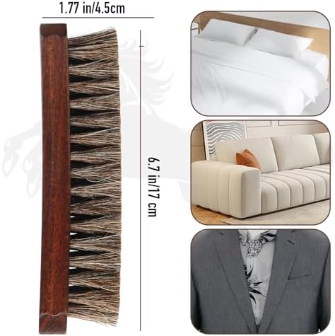 100% Horsehair Brush Professional Premium Horsehair Shoe Dauber Applicators - Image 6