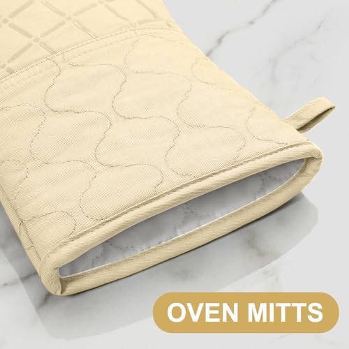 Oven Mitts Pot Holders Sets/Kitchen Towels and Dishcloths, Oven Gloves Kitchen - Image 3