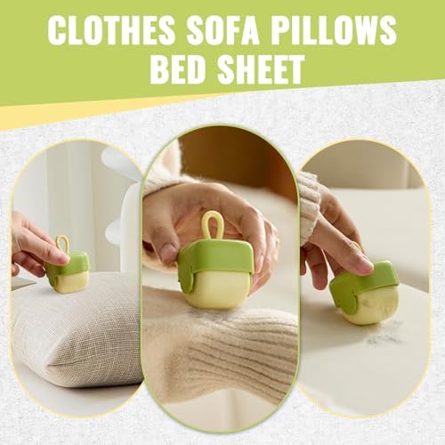 2Pcs Mini Lint Remover Roller, Washable Lint Gel Roller, Reusable Pet Hair - Image 2