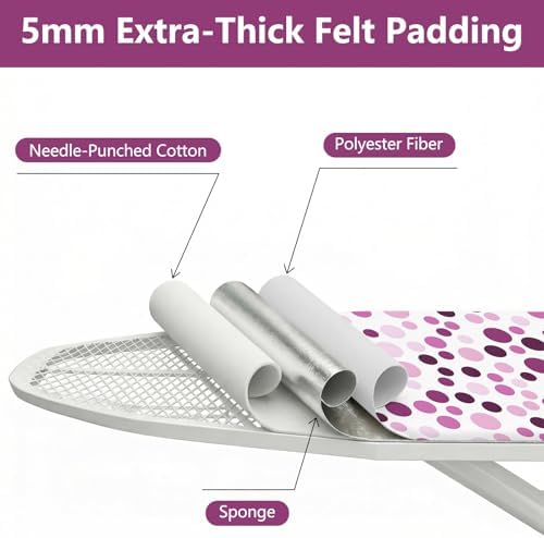 Ironing Board Covers and Pad, 15 * 54in Standard Size, - Image 3