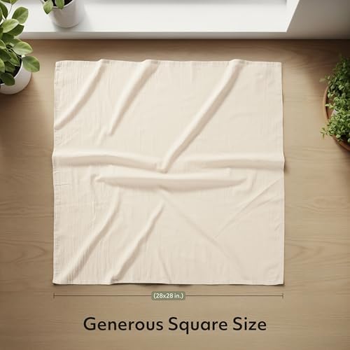 Utopia Kitchen Natural Flour Sack Towels 100% Cotton Tea Towels - Image 2