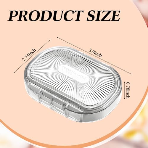 Kigley 4 Pcs Travel Swab Container - Image 2